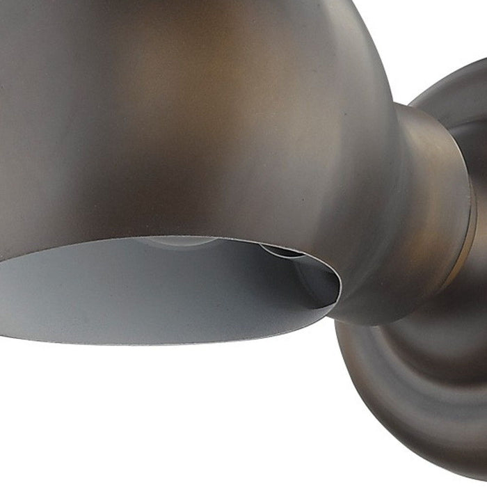 Rounded Wall Sconce - Antique Bronze