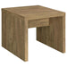 Lynette - Square Engineered Wood End Table - Mango - Simple Home Plus