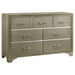 Beaumont - 7-Drawer Rectangular Dresser - Champagne - Simple Home Plus