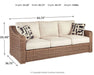 Beachcroft - Sofa With Cushion - Simple Home Plus