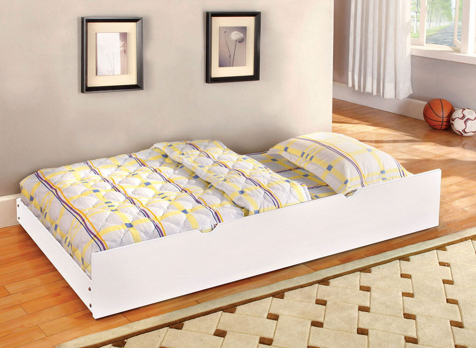 Caren - Twin Bed - White - Simple Home Plus