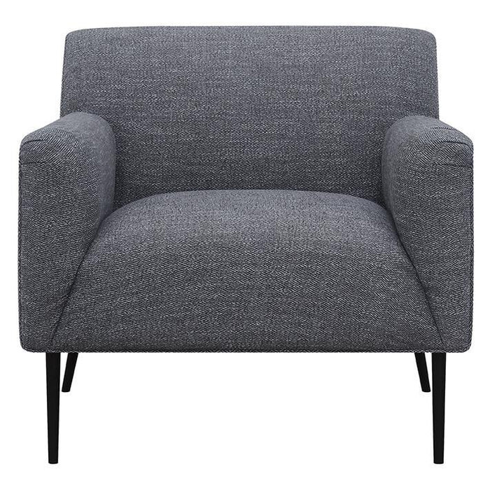 Darlene - Upholstered Tight Back Accent Chair - Simple Home Plus