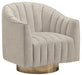 Penzlin - Pearl - Swivel Accent Chair - Simple Home Plus