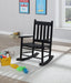 Annie - Slat Back Youth Rocking Chair - Simple Home Plus