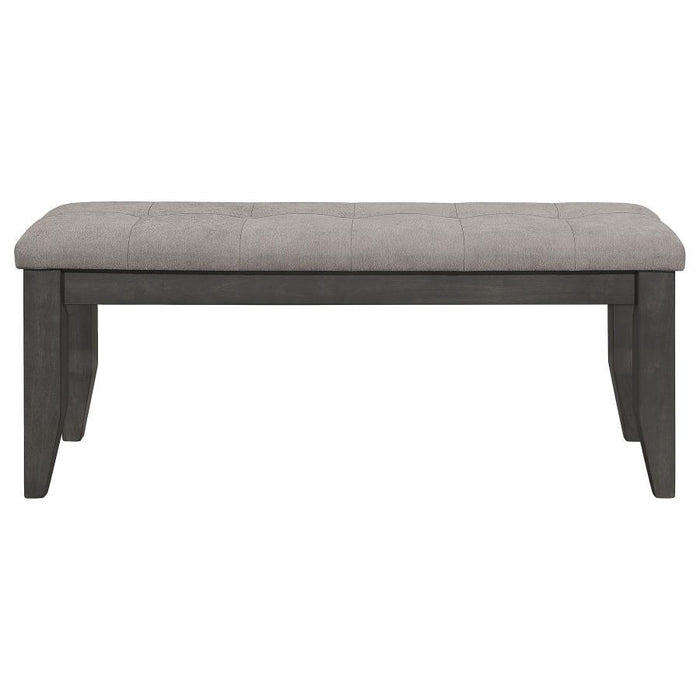 Dalila - Tufted Upholstered Dining Bench - Simple Home Plus