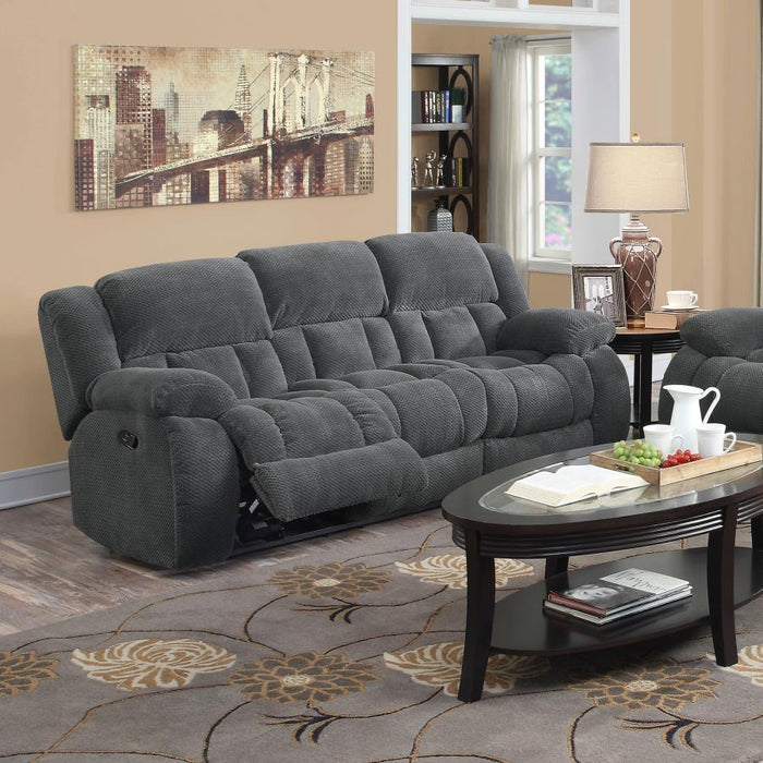 Weissman - Pillow Top Arm Motion Sofa - Charcoal - Simple Home Plus