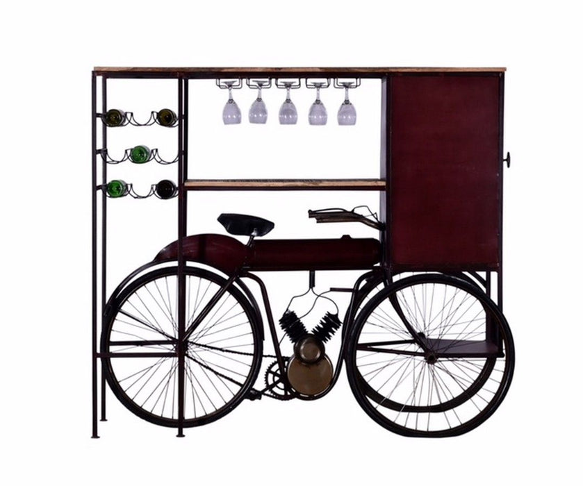 Tricycle Delivery Bar - Maroon