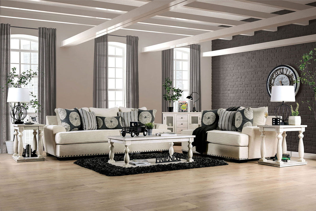 Germaine - Sofa - Ivory - Simple Home Plus