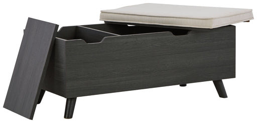 Yarlow - Dark Gray - Storage Bench - Simple Home Plus