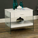 Raya - End Table - White - Simple Home Plus