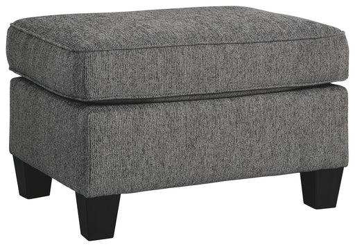 Agleno - Charcoal - Ottoman - Simple Home Plus