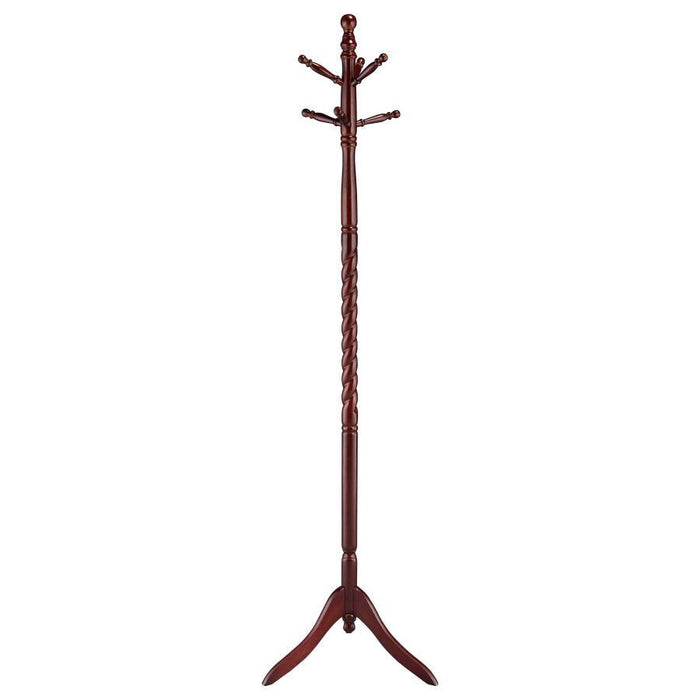 Riona - 2-Tier Coat Rack - Merlot - Simple Home Plus