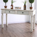 Joliet - Sofa Table - Antique White - Simple Home Plus