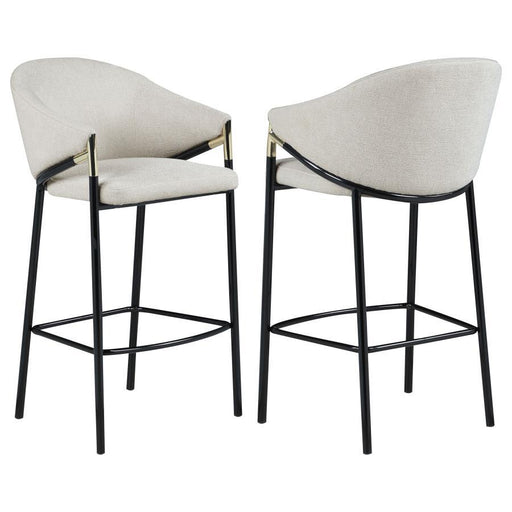 Chadwick - Sloped Arm Stools (Set of 2) - Simple Home Plus