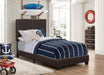 Dorian - Upholstered Bed - Simple Home Plus