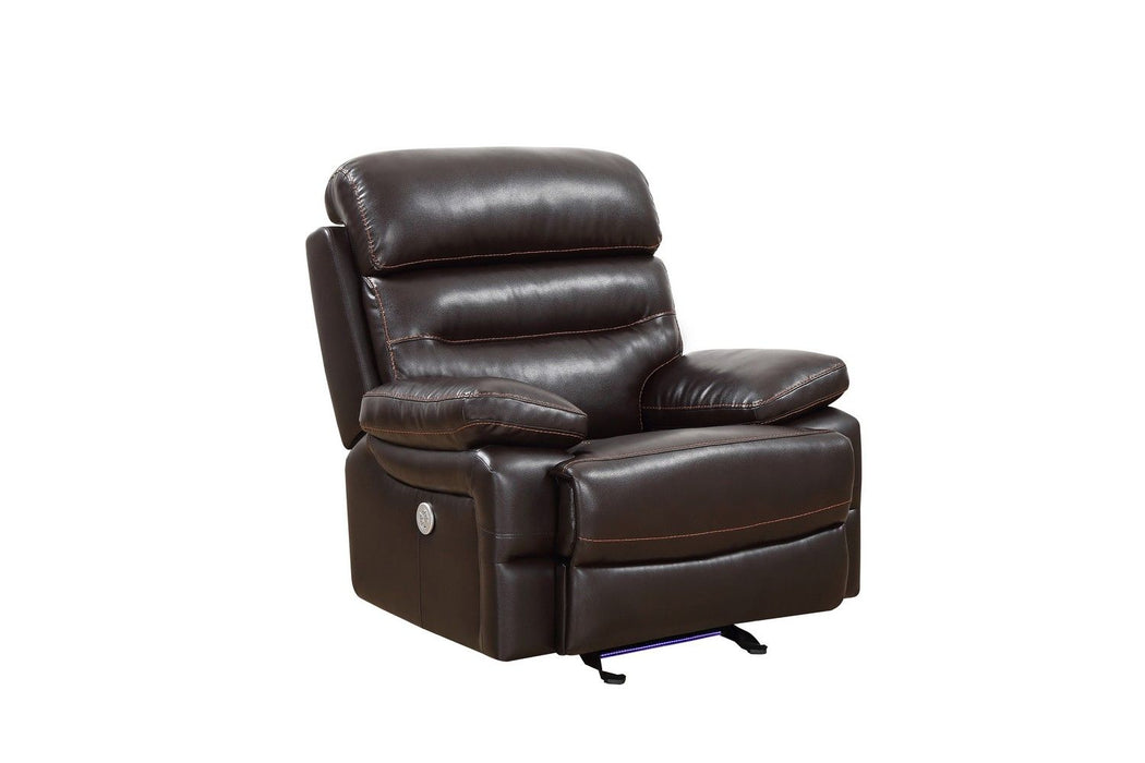 Power Reclining Chair - Brown