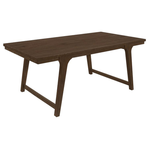 Reynolds - Rectangular Dining Table - Brown Oak - Simple Home Plus