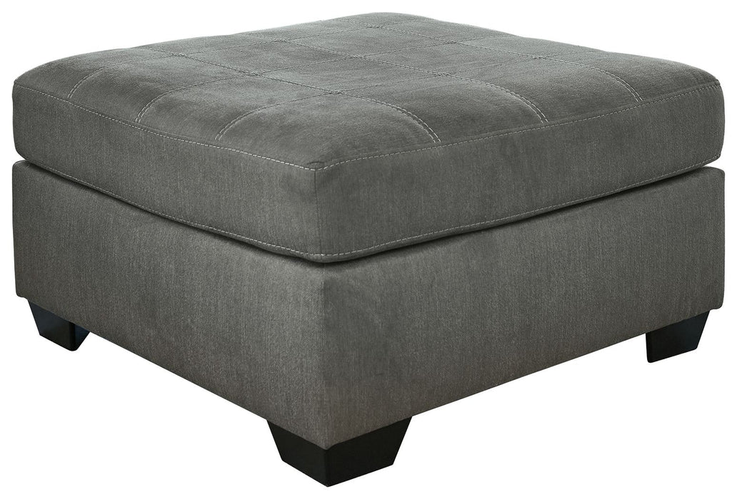 Pitkin - Slate - Oversized Accent Ottoman