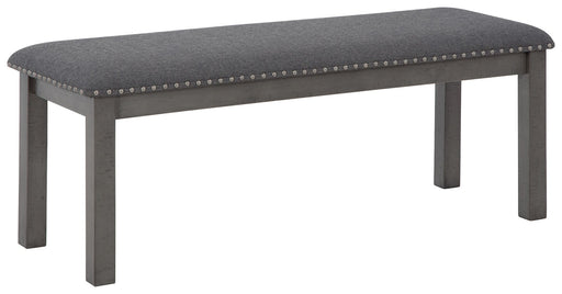 Myshanna - Gray - Upholstered Bench - Simple Home Plus