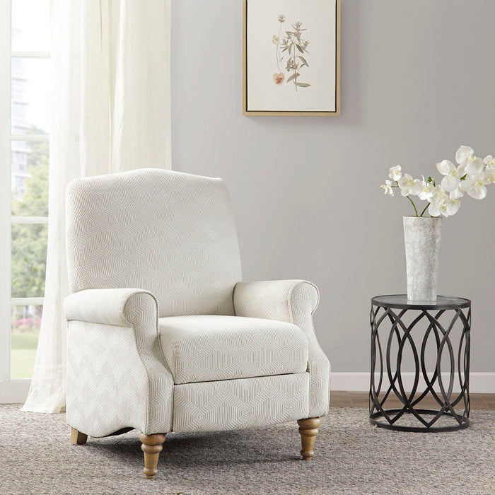 Athena - Push Back Recliner - Ivory