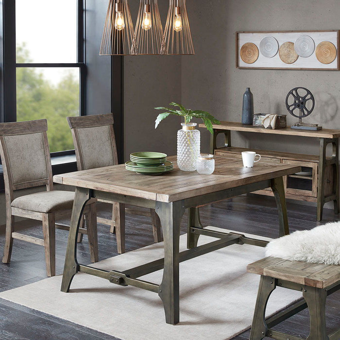 Oliver - Extension Dining Table - Gray