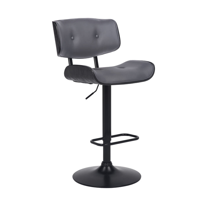 46" Swivel Adjustable Height Bar Chair - Gray