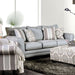 Misty - Sofa - Blue Gray - Simple Home Plus