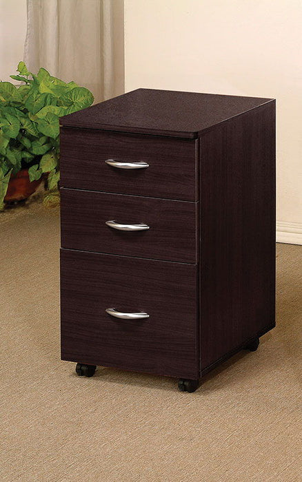 Drawer File Cabinet - Espresso