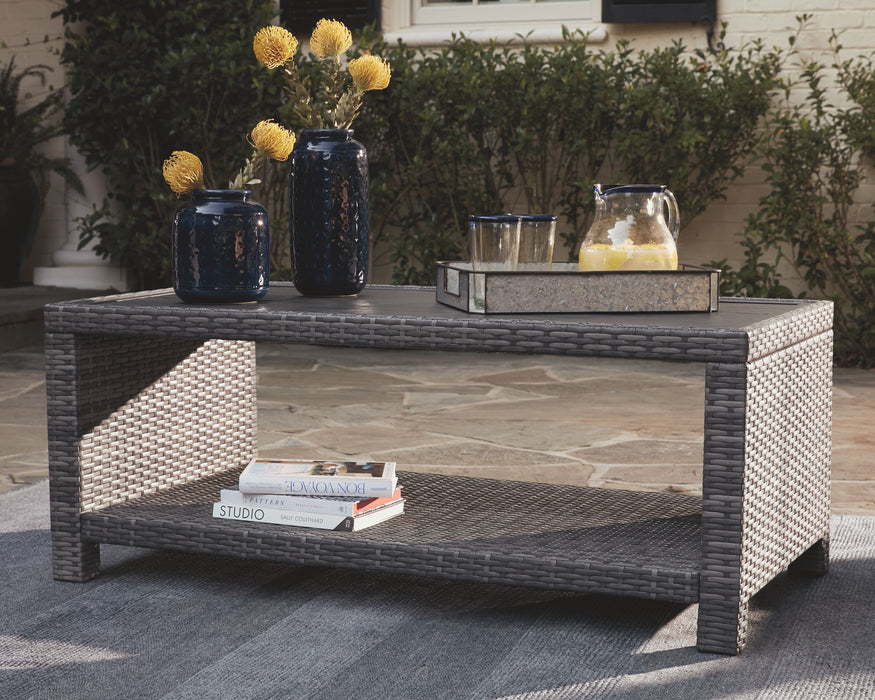 Salem - Gray - Rectangular Cocktail Table - Simple Home Plus