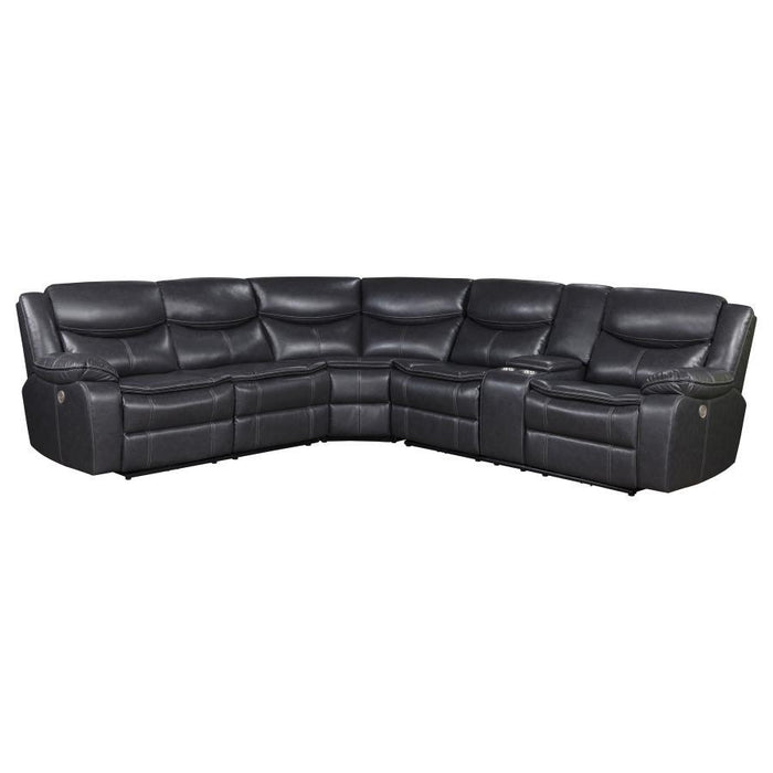 Sycamore - Upholstered Power Reclining Sectional Sofa