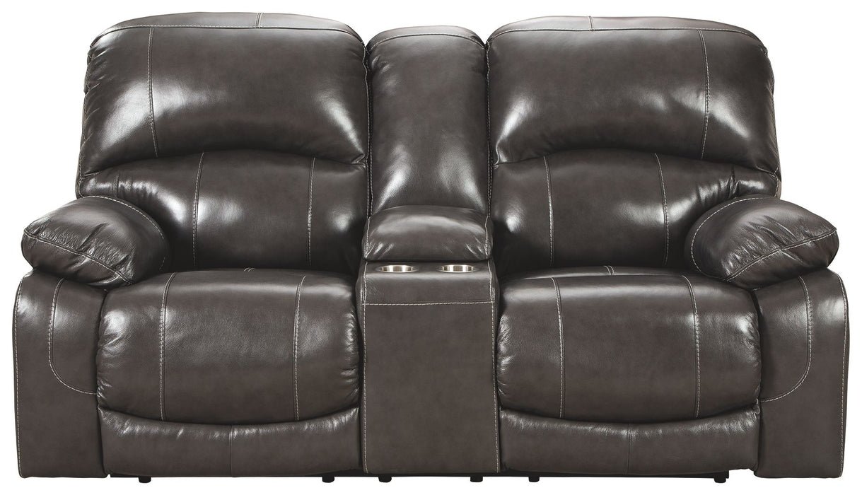 Hallstrung - Power Reclining Loveseat - Simple Home Plus