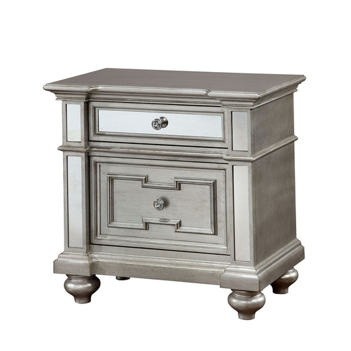 Salamanca - Nightstand - Silver - Simple Home Plus