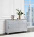 Larue - 6-Drawer Dresser - Silver - Simple Home Plus