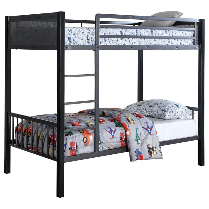 Meyers - 2 Piece Metal Bunk Bed Set - Simple Home Plus