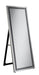 Novak - Rectangular Cheval Floor Mirror - Silver - Simple Home Plus