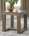 Cariton - Gray - Square End Table - Simple Home Plus