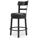 Valebeck - Full Back Swivel Stool - Simple Home Plus