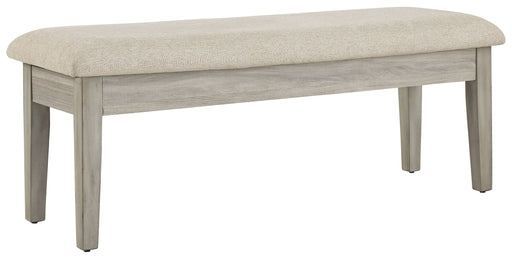 Parellen - Beige / Gray - Upholstered Storage Bench - Simple Home Plus