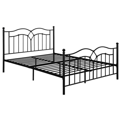 Klossen - Queen Platform Bed - Black - Simple Home Plus