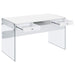 Dobrev - 2-Drawer Writing Desk - Simple Home Plus