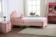Julianna - Twin Bed - Pink - Simple Home Plus