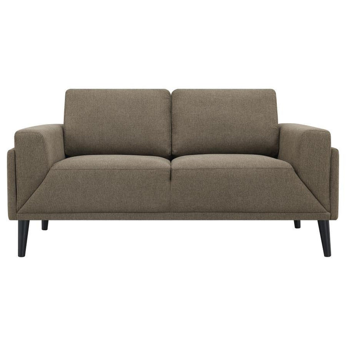 Rilynn - Upholstered Track Arms Loveseat - Simple Home Plus