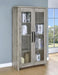 Alejo - 2-Door Tall Cabinet - Gray Driftwood - Simple Home Plus