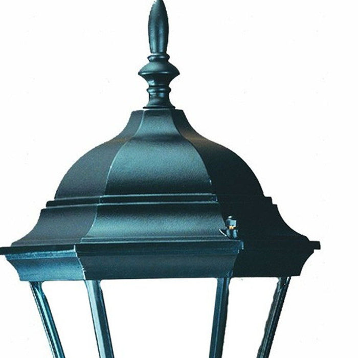 Carousel Lantern Wall Light - Matte Black