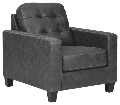 Venaldi - Gunmetal - Chair - Simple Home Plus