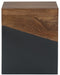 Trailbend - Brown / Gunmetal - Accent Table - Simple Home Plus