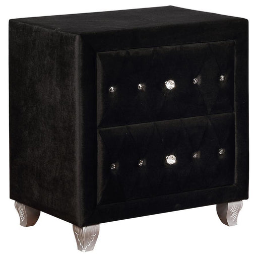 Deanna - 2-drawer Rectangular Nightstand - Simple Home Plus