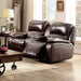 Ruth - Loveseat - Brown - Simple Home Plus