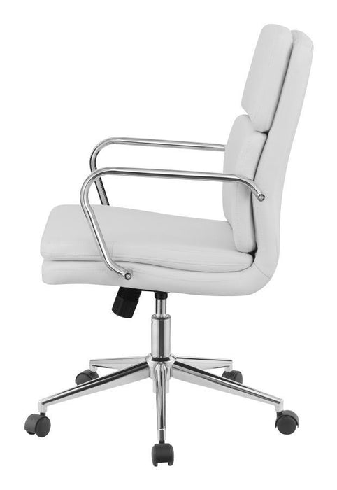 Ximena - Standard Back Upholstered Office Chair - Simple Home Plus