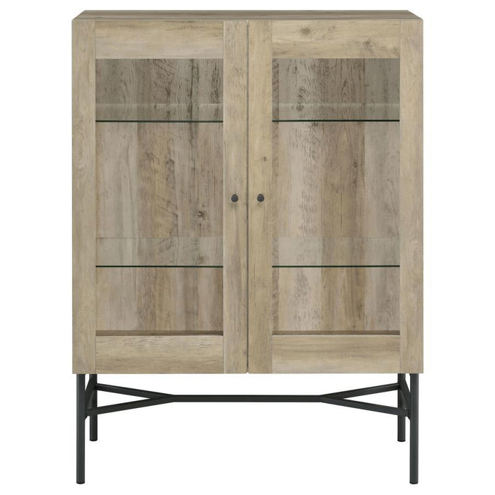 Bonilla - Accent Cabinet With Trestle Base - Simple Home Plus